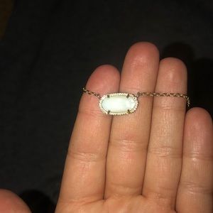 Kendra scott white stone necklace